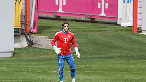 Yann Sommer beim Training. Sein Abgang könnte im Sommer erfolgen.