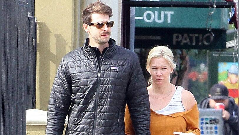 "Beverly Hills, 90210"-Star Jennie Garth mit ihrem Ehemann Dave Abrams.