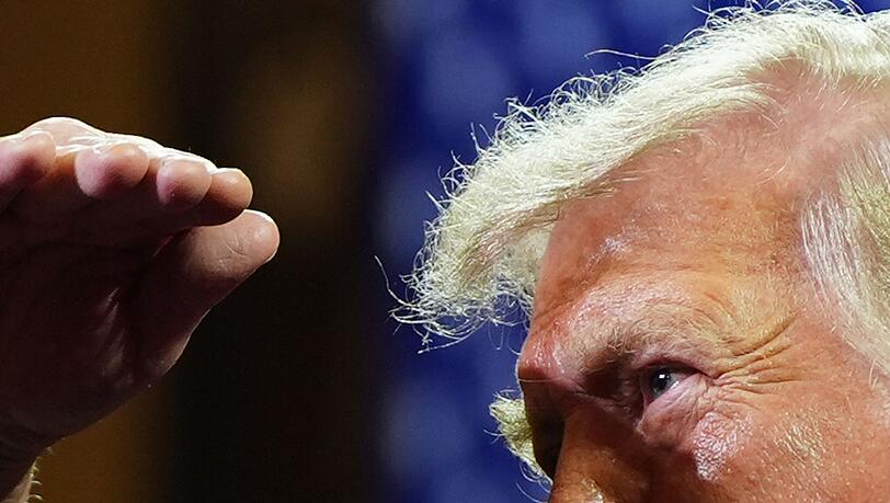 Trump arbeitet gerne mit Feindbildern - aktuell oft im Fokus: "Kommunisten". (Archivbild)