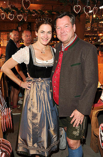 Bürgermeister Josef Schmid und Frau Natalie
