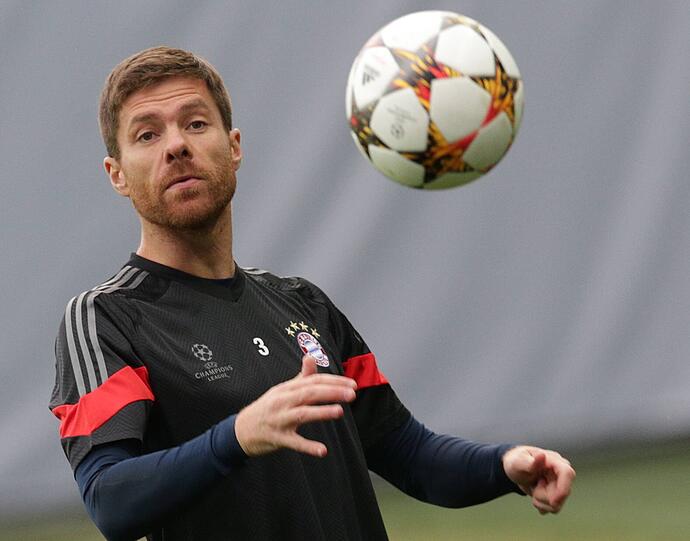 Bilder: Der FC Bayern beim Abschlusstraining in Moskau.