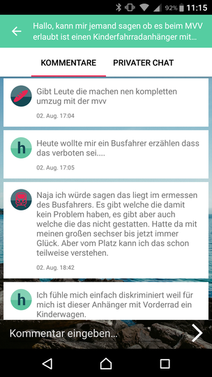 Hoomn: Die Smartphone-App will schwarzes Brett und Chat für ganz München sein.