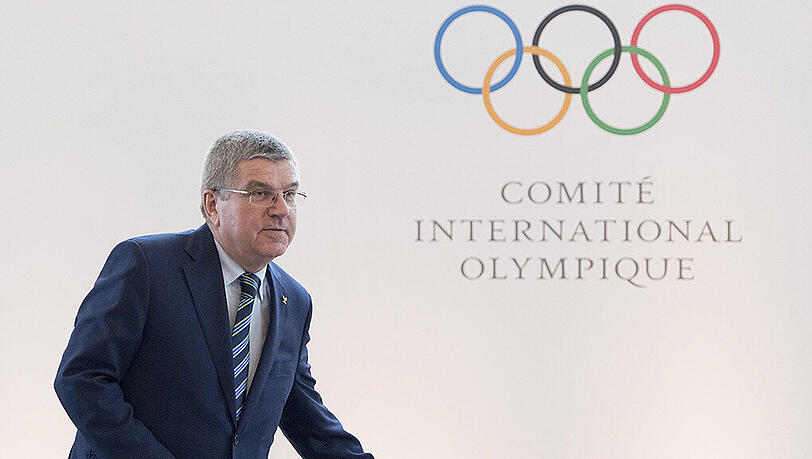 IOC-Präsident Thomas Bach. IOC-Präsident Thomas Bach.