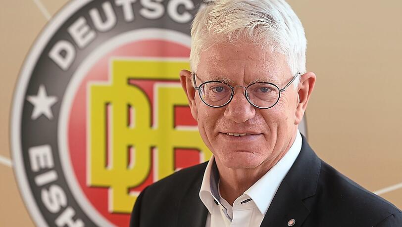 Will ins höchste Eishockey-Amt: DEB-Präsident Franz Reindl steht kommendes Wochenende zur Wahl um die Weltverbandsspitze.