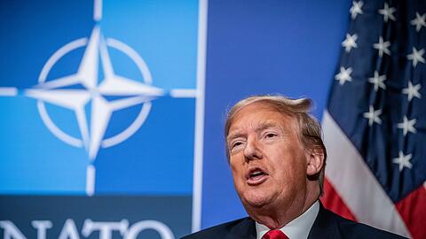 Auf ihn will sich kaum einer in Europa verlassen: US-Präsident Donald Trump. (Archivbild)