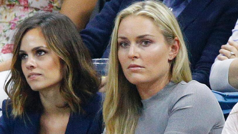 Lindsey Vonn bei den US Open Lindsey Vonn bei den US Open