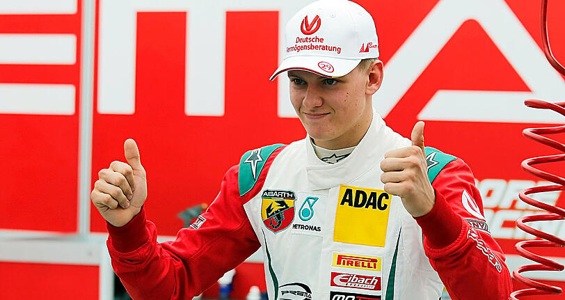 Die Formel 3 vor Augen - und auch im Kopf: Mick Schumacher