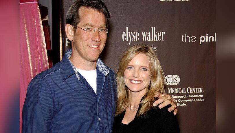 Hier noch frisch verheiratet: Courtney Thorne-Smith im Jahr 2007 mit ihrem Ehemann Roger.
