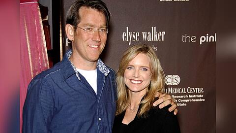 Hier noch frisch verheiratet: Courtney Thorne-Smith im Jahr 2007 mit ihrem Ehemann Roger.