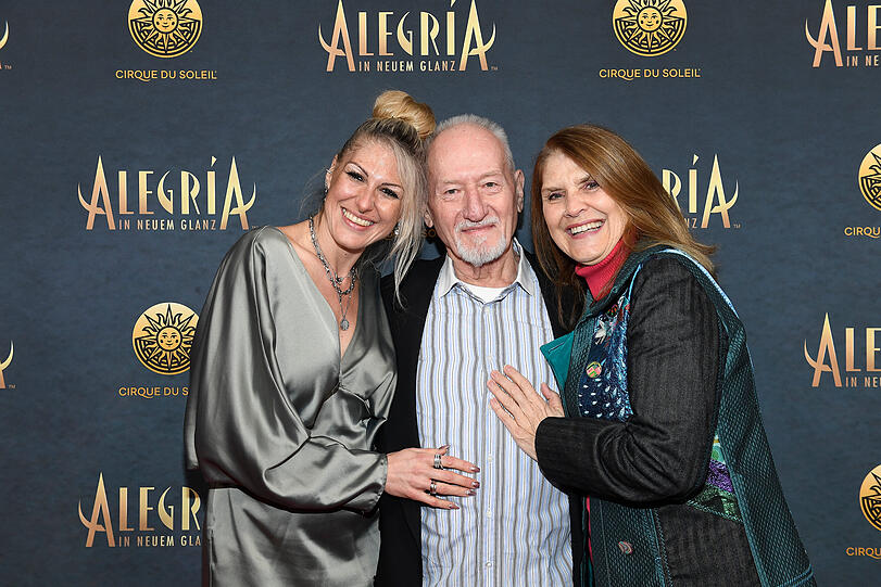 Sepp Schauer und Corinna Binzer mit Tochter Miriam