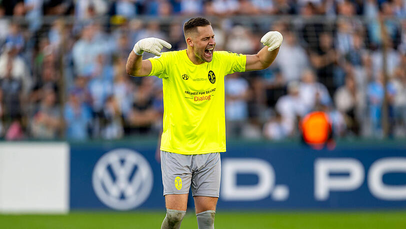 Zeigte gegen Landsberg ein starkes Spiel: Vitus Eicher. Zeigte gegen Landsberg ein starkes Spiel: Vitus Eicher.