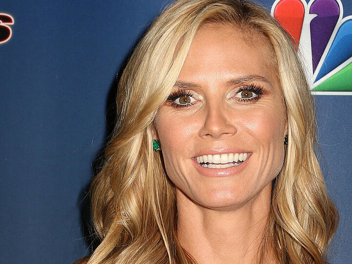 Heidi Klum bei einer Veranstaltung in New York