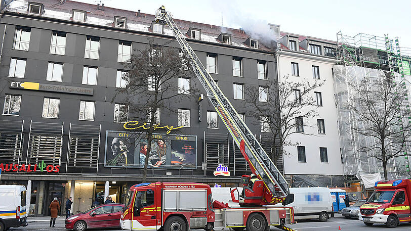 Die Feuerwehr konnte den Wohnungsbrand schnell löschen.