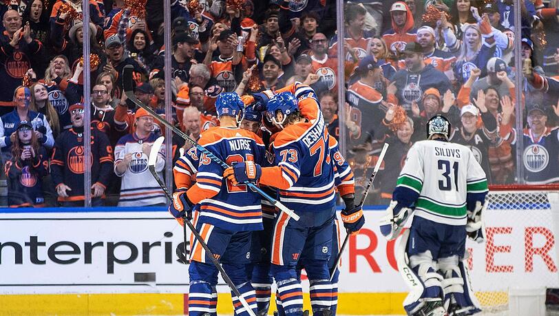 In der Playoff-Serie zwischen den Edmonton Oilers und den Vancouver Canucks steht es nun 3:3.