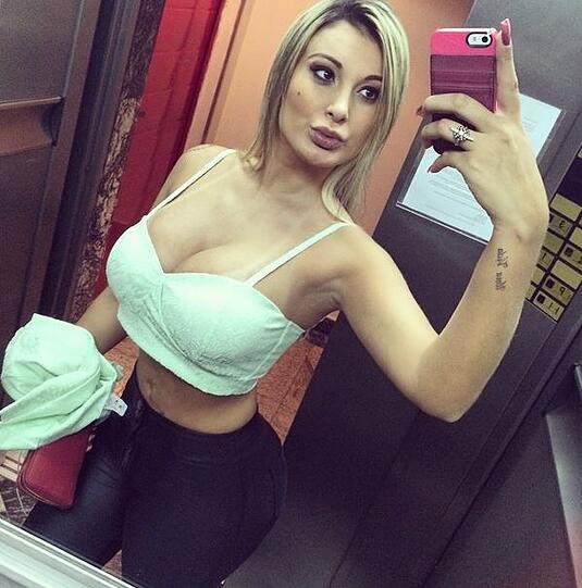 Das brasilianische Model Andressa Urach