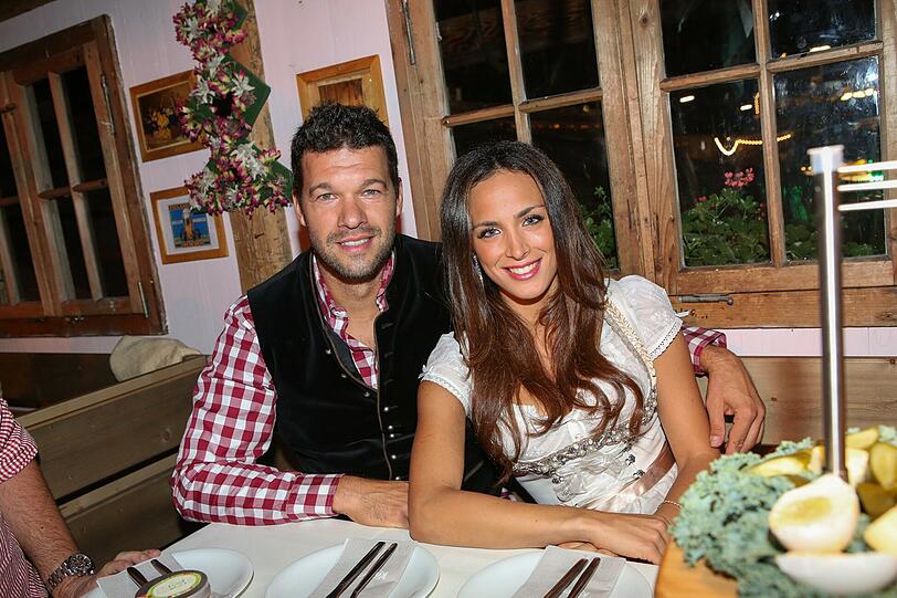 Michael Ballack mit Freundin Natacha Tannous