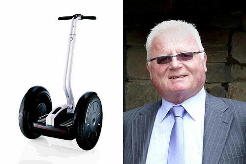 James Heselden verunglückte mit einem Segway