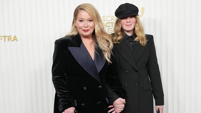 Christina Applegate mit ihrer Tochter Sadie.