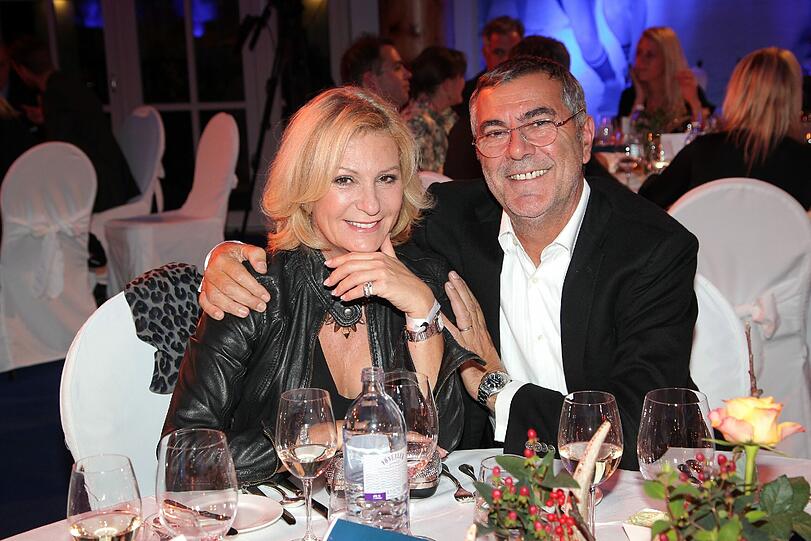 Sabine Christiansen und Mann Norbert Medus.