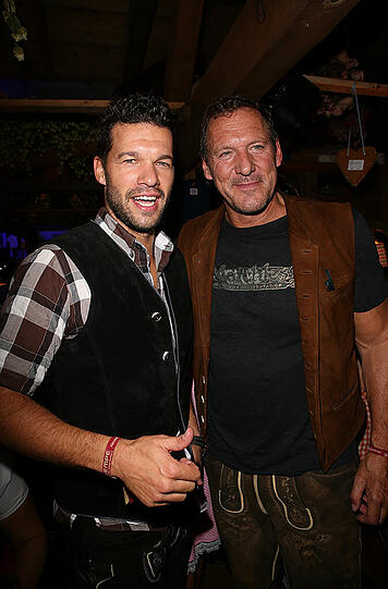 Michael Ballack und Ralf Moeller