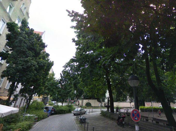 Schön zum Wohnen: die Gegend um den Roecklplatz.