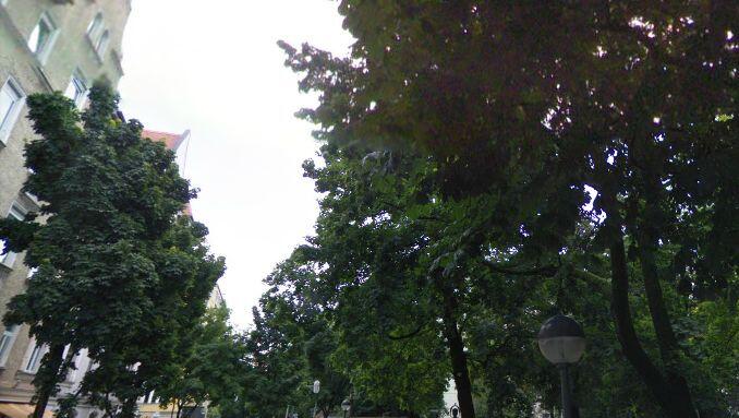 Schön zum Wohnen: die Gegend um den Roecklplatz. Schön zum Wohnen: die Gegend um den Roecklplatz.