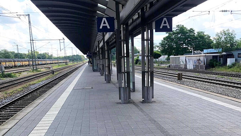Die S-Bahnhaltestelle in Trudering &ndash; hier hat sich der Vorfall ereignet. (Archivbild)