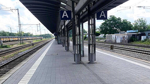 Die S-Bahnhaltestelle in Trudering &ndash; hier hat sich der Vorfall ereignet. (Archivbild)