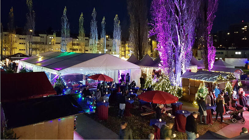 Der Weihnachtszauberwald in Bogenhausen. Der Weihnachtszauberwald in Bogenhausen.