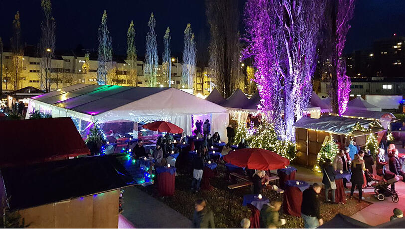 Der Weihnachtszauberwald in Bogenhausen. Der Weihnachtszauberwald in Bogenhausen.