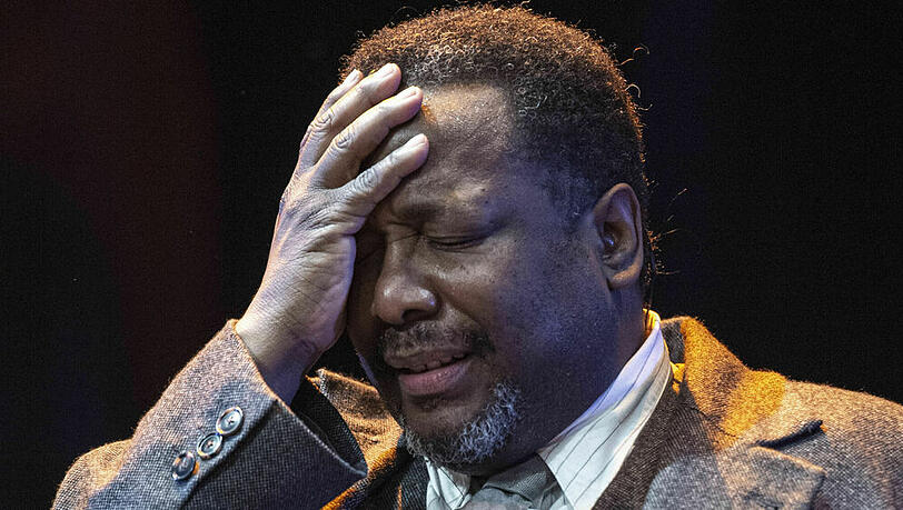 Wendell Pierce in "Death of a Salesman" Wendell Pierce in "Death of a Salesman"