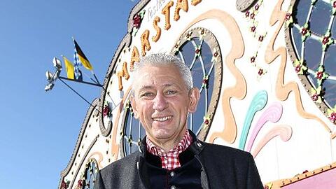 Seit 2014 ist Siegfried Able mit seinem Marstall auf der Wiesn.