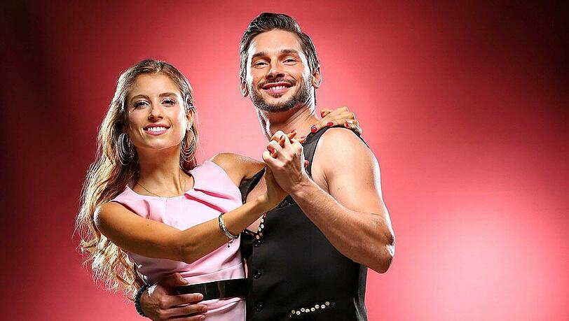 Cathy Fischer mit ihrem "Let's Dance"-Tanzpartner Marius Iepure Cathy Fischer mit ihrem "Let's Dance"-Tanzpartner Marius Iepure
