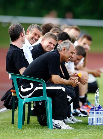 Die Löwen haben am Dienstagabend das erste Testspiel der Saison mit 13:0 beim Kreisligisten FC Leutkirch gewonnen. Die Bilder des Spiels.