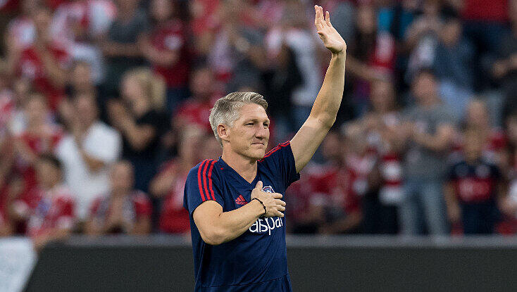Feierte in München einen emotionalen Abschied: Bayern-Legende Bastian Schweinsteiger. Feierte in München einen emotionalen Abschied: Bayern-Legende Bastian Schweinsteiger.