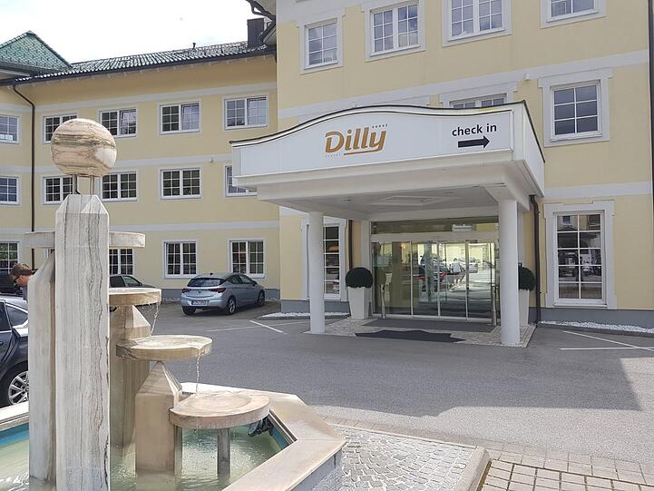 Das Hotel Dilly in Windischgarsten.