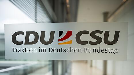 Das Logo der CDU/CSU-Fraktion im Deutschen Bundestag.
