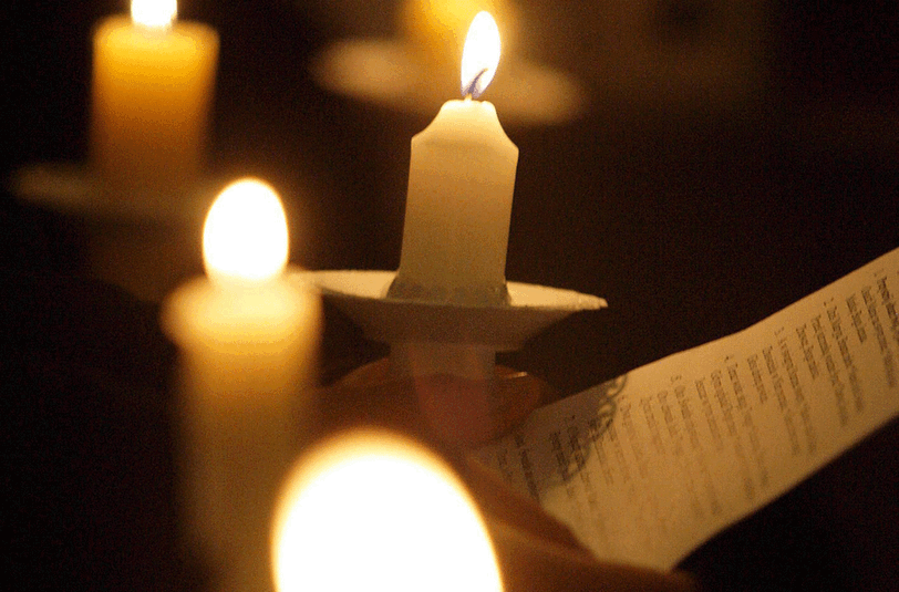 Kerzen stehen an Lichtmess im Mittelpunkt der Lithurgie.