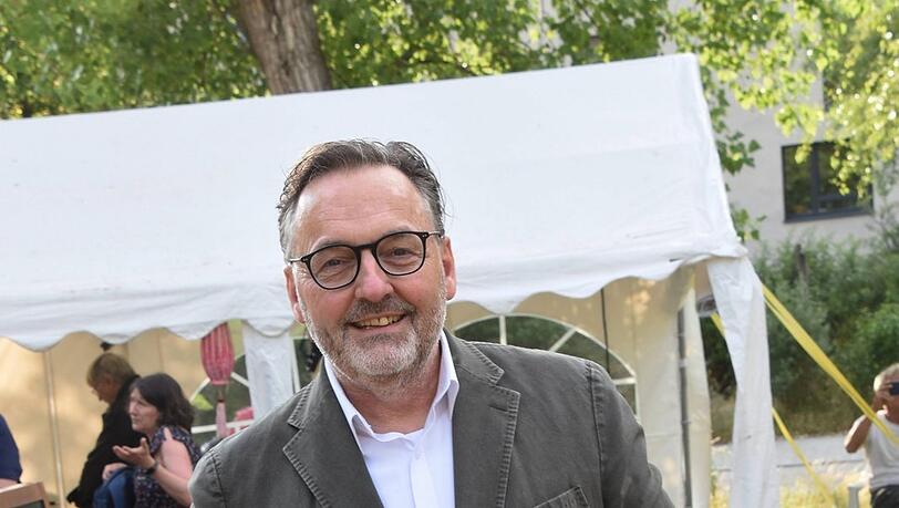 Anton Biebl, Kulturreferent von München bei den Domagk-Ateliertagen. Anton Biebl, Kulturreferent von München bei den Domagk-Ateliertagen.