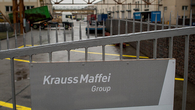 Auf dem Gelände von KrausMaffei wurde eine Fliegerbombe gefunden. Auf dem Gelände von KrausMaffei wurde eine Fliegerbombe gefunden.