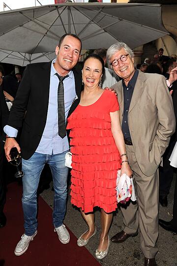 Patrick Wolff mit Eltern Marina und Christian WolffBeim Empfang von Bavaria Film im Künstlerhaus am Lenbachplatz anlässlich des Filmfest München 2013