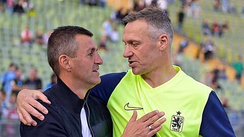 Michael Hofmann (r.) kann die Kritik an Michael Köllner überhaupt nicht nachvollziehen.