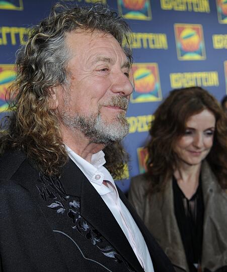 Robert Plant in New York, bei der Premiere von Celebration Day