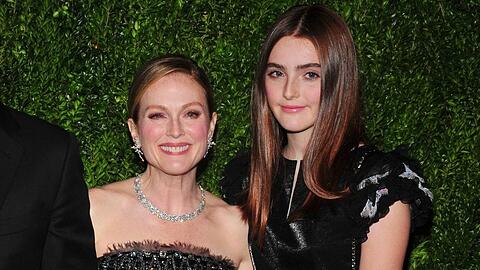 Julianne Moore und ihre Tochter Liv bei einer Veranstaltung in New York.