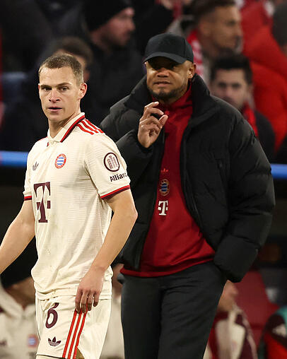 Joshua Kimmich ist unter Vincent Kompany beim FC Bayern einer der wichtigsten Spieler. Joshua Kimmich ist unter Vincent Kompany beim FC Bayern einer der wichtigsten Spieler.