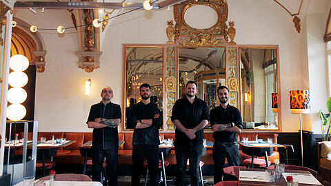 Tolles Team im Ornella.