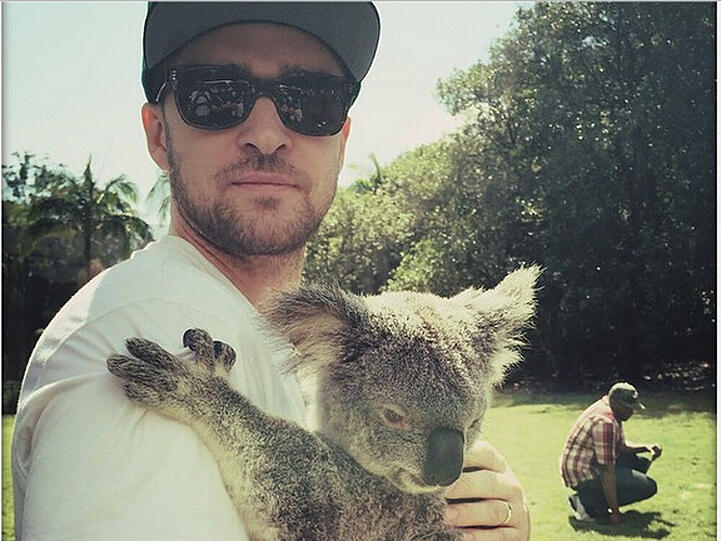 Justin Timberlake ist derzeit auf Australien-Tournee
