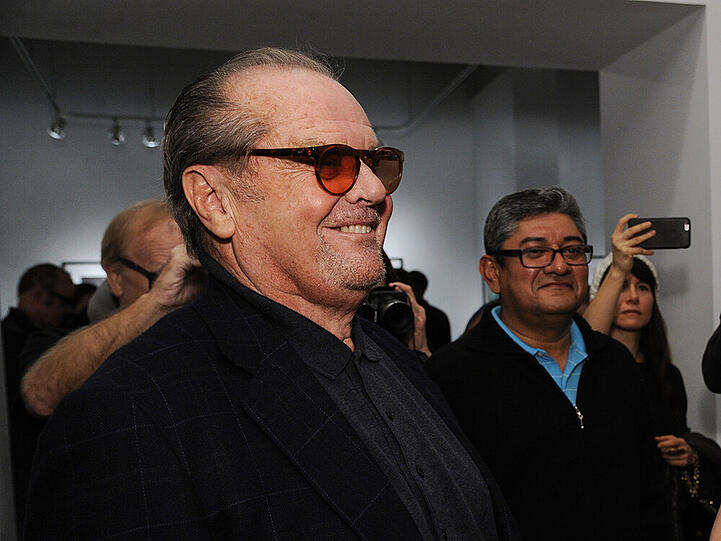Jack Nicholson ist kein Kind von Traurigkeit