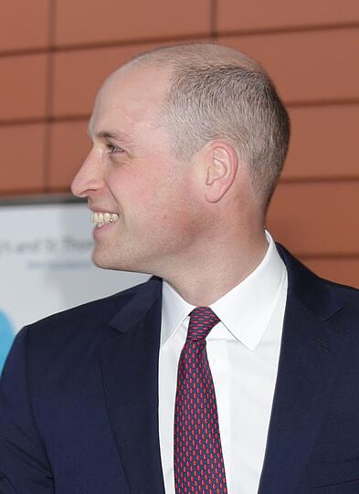 Prinz William zeigte sich am gestrigen Donnerstag mit ultrakurzen Haaren.
