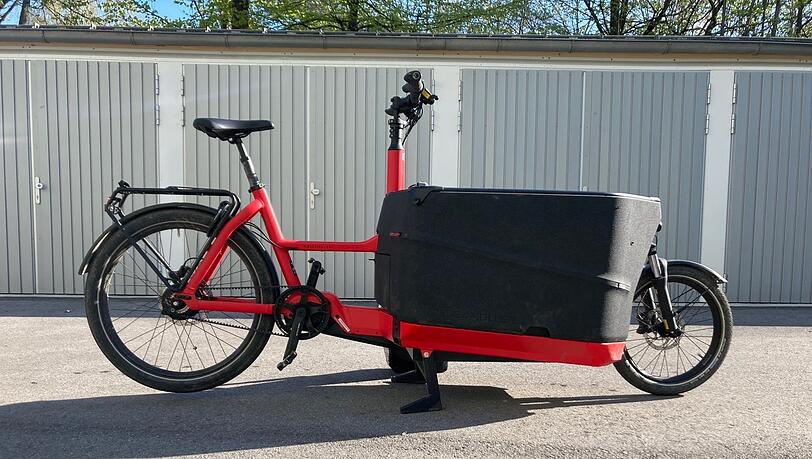 Industrielles Design, robuste Technik: das Packster 70 von Riese und Müller. www.r-m.de
